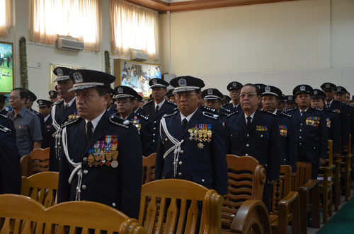 ၄၈ နှစ်မြောက် မြန်မာနိုင်ငံ ရဲတပ်ဖွဲ့နေ့ မှတ်တမ်း ဓာတ်ပုံ