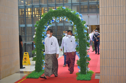 ၅၈ နှစ်မြောက် မြန်မာနိုင်ငံ ရဲတပ်ဖွဲ့ ရွှေရတု နှစ်ပတ်လည်နေ့ အခမ်းအနား