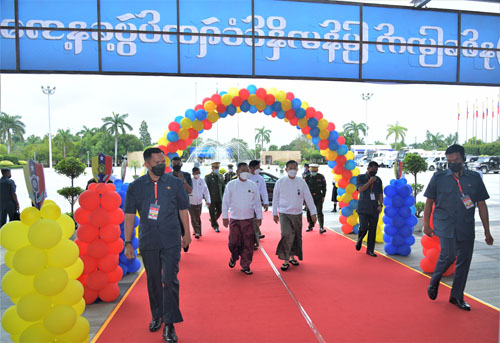၅၈ နှစ်မြောက် မြန်မာနိုင်ငံ ရဲတပ်ဖွဲ့ ရွှေရတု နှစ်ပတ်လည်နေ့ အခမ်းအနား