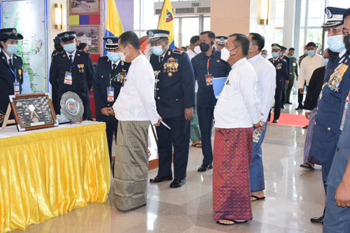 ၅၈ နှစ်မြောက် မြန်မာနိုင်ငံ ရဲတပ်ဖွဲ့ ရွှေရတု နှစ်ပတ်လည်နေ့ အခမ်းအနား
