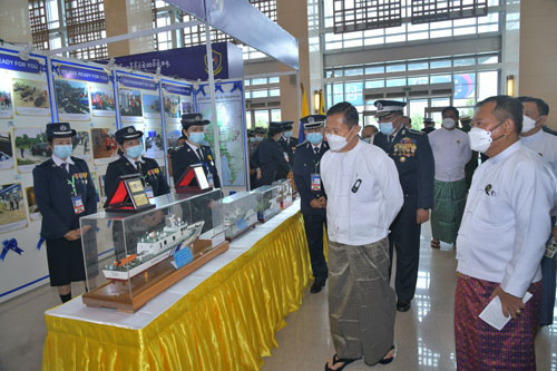 ၅၈ နှစ်မြောက် မြန်မာနိုင်ငံ ရဲတပ်ဖွဲ့ ရွှေရတု နှစ်ပတ်လည်နေ့ အခမ်းအနား