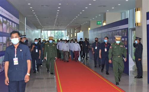 ၅၈ နှစ်မြောက် မြန်မာနိုင်ငံ ရဲတပ်ဖွဲ့ ရွှေရတု နှစ်ပတ်လည်နေ့ အခမ်းအနား