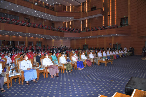 ၅၈ နှစ်မြောက် မြန်မာနိုင်ငံ ရဲတပ်ဖွဲ့ ရွှေရတု နှစ်ပတ်လည်နေ့ အခမ်းအနား