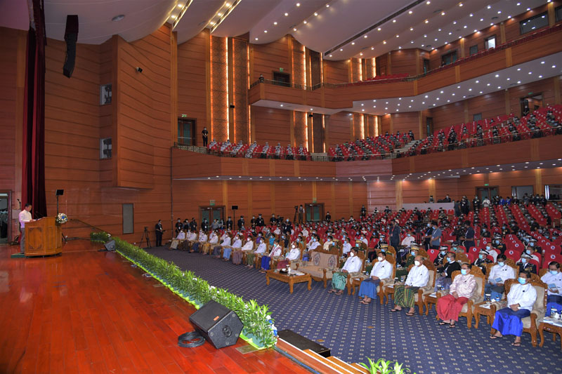 ၅၈ နှစ်မြောက် မြန်မာနိုင်ငံ ရဲတပ်ဖွဲ့ ရွှေရတု နှစ်ပတ်လည်နေ့ အခမ်းအနား